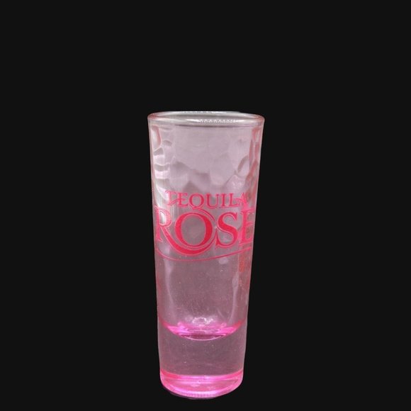Lot Of 3 Tequila Rose Shot Glasses Pink Black - Picture 2 of 10